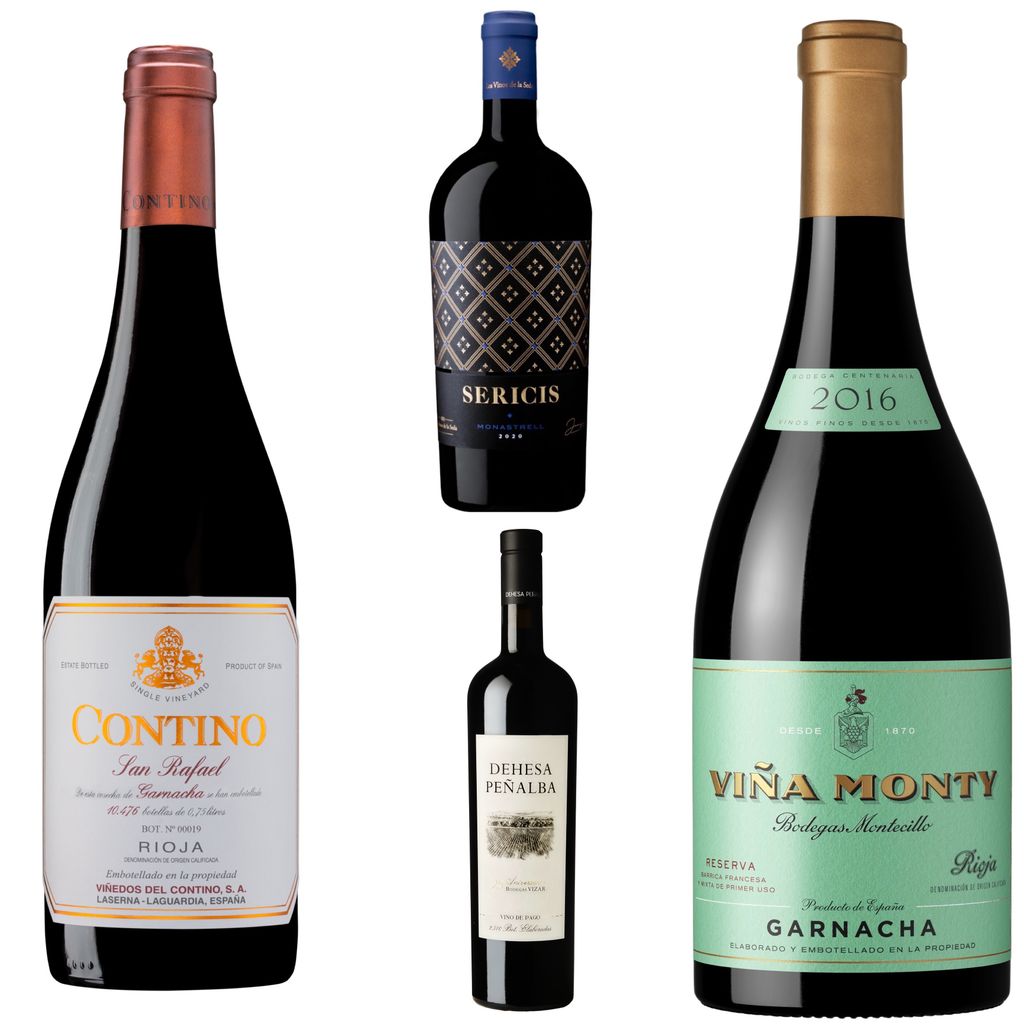 Vinos tintos de Rioja y otras zonas