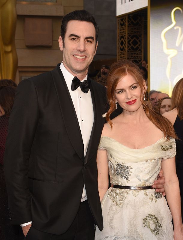 Sacha Baron Cohen e Isla Fisher