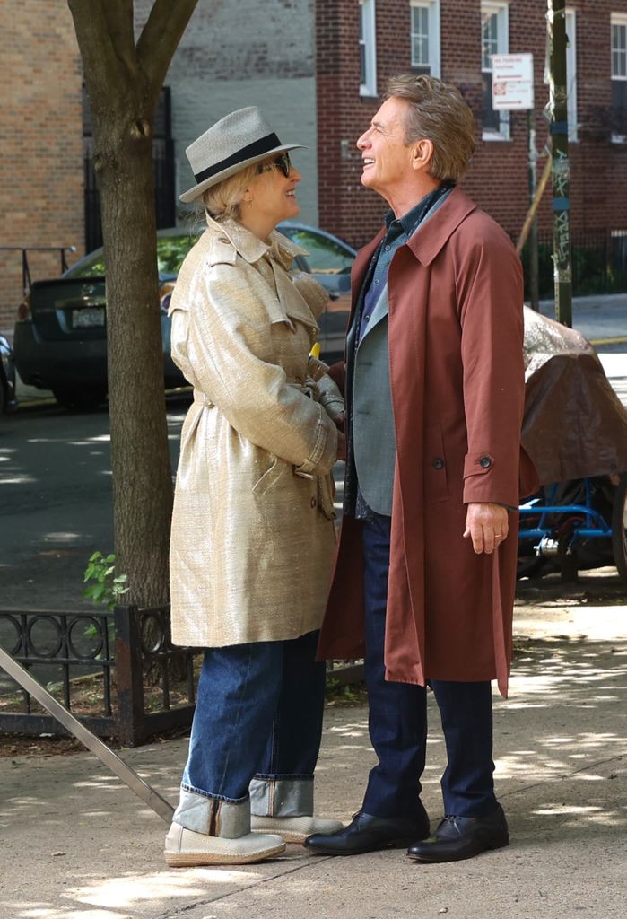 Meryl Streep y Martin Short en Nueva york