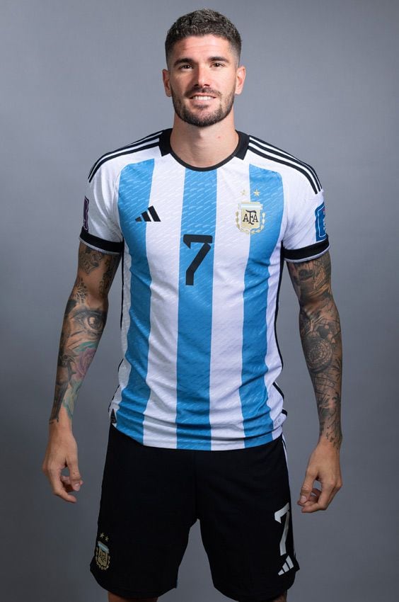 Rodrigo de Paul, preparado para jugar el Mundial con Argentina
