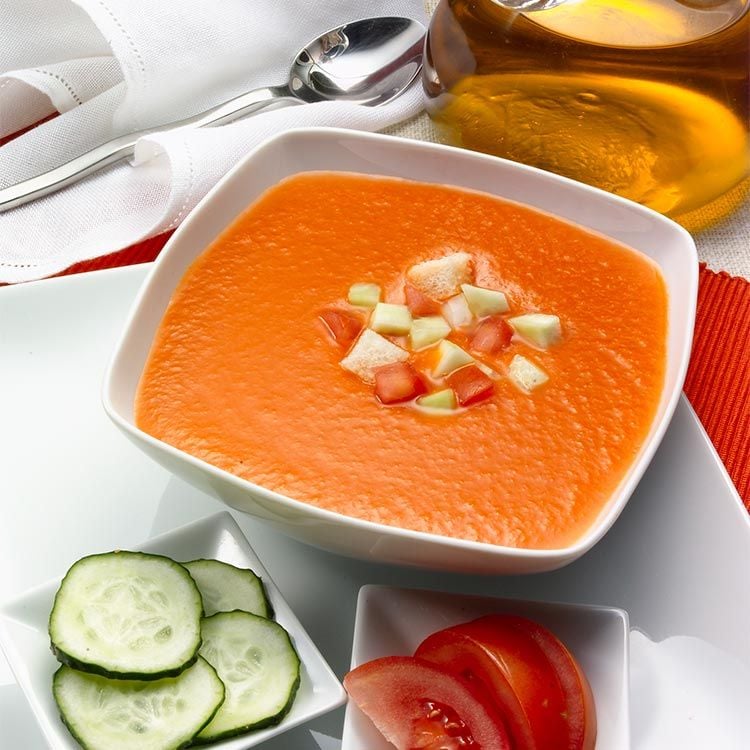 Paso a paso: Gazpacho andaluz