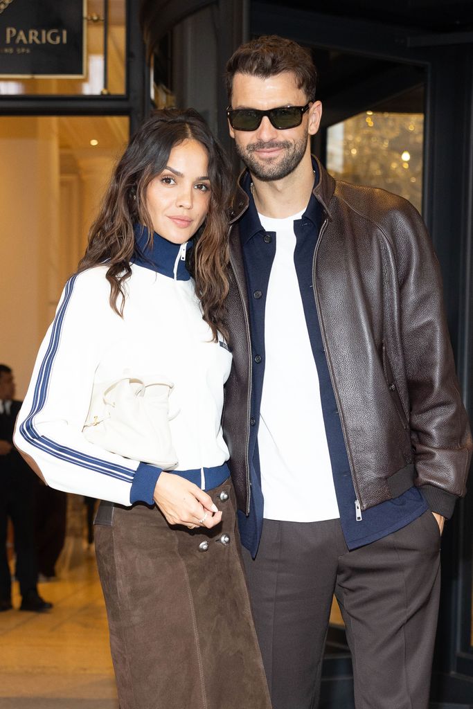 Eiza González y Grigor Dimitrov