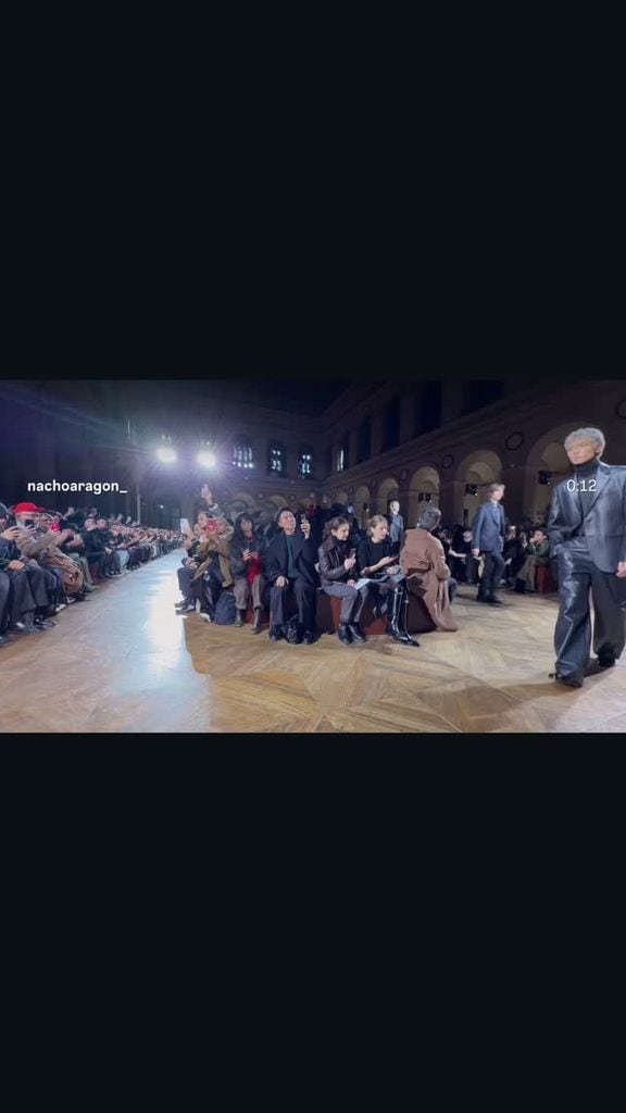 Imágenes del desfile de Hermès