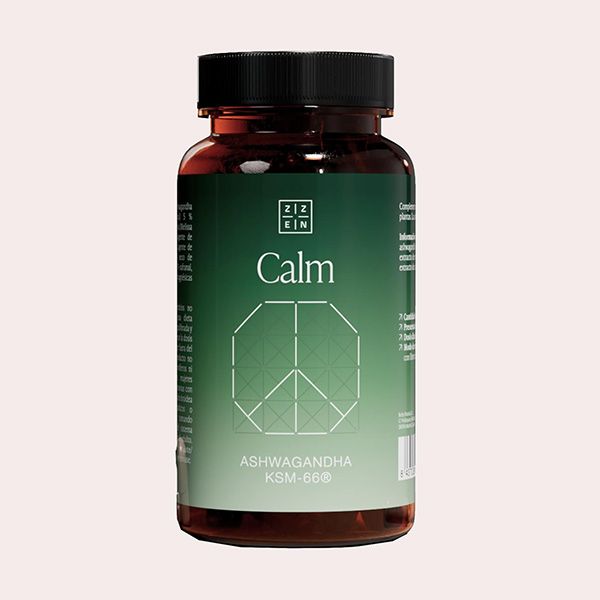 ZZEN Calm - Ashwagandha KSM-66® de 600 mg con Azafrán y Melissa