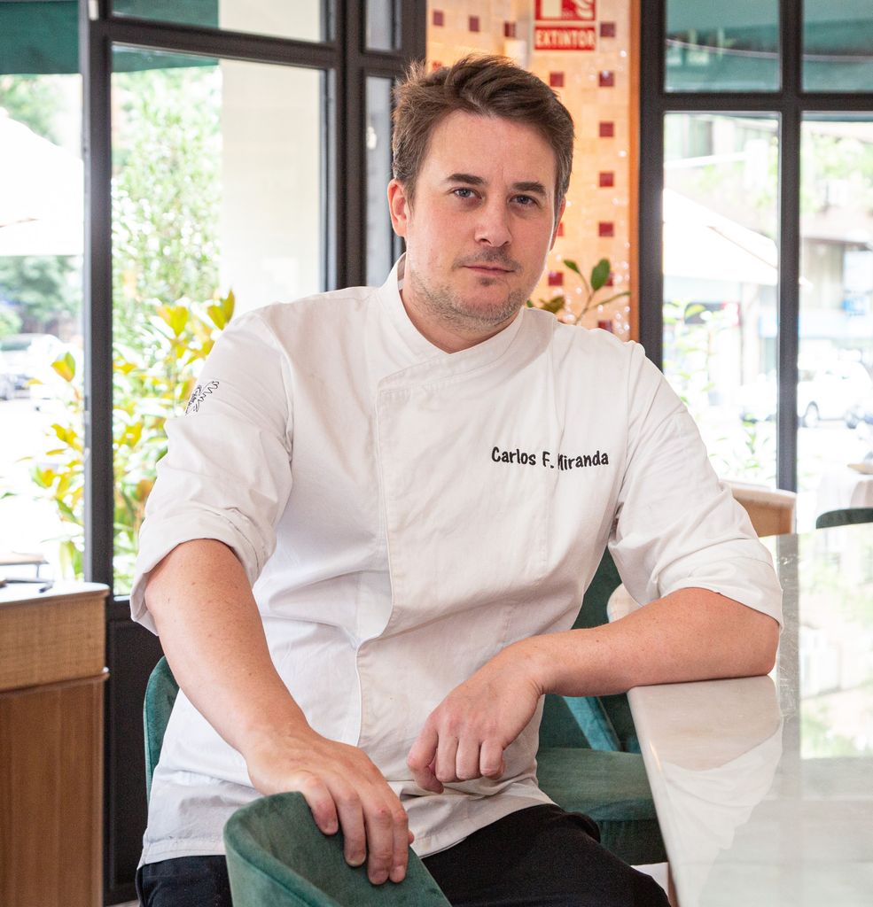 Carlos Fernández-Miranda, el chef de Virrey.