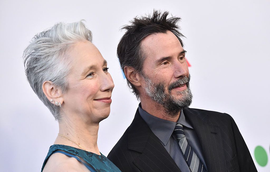 Alexandra Grant y Keanu Reeves
