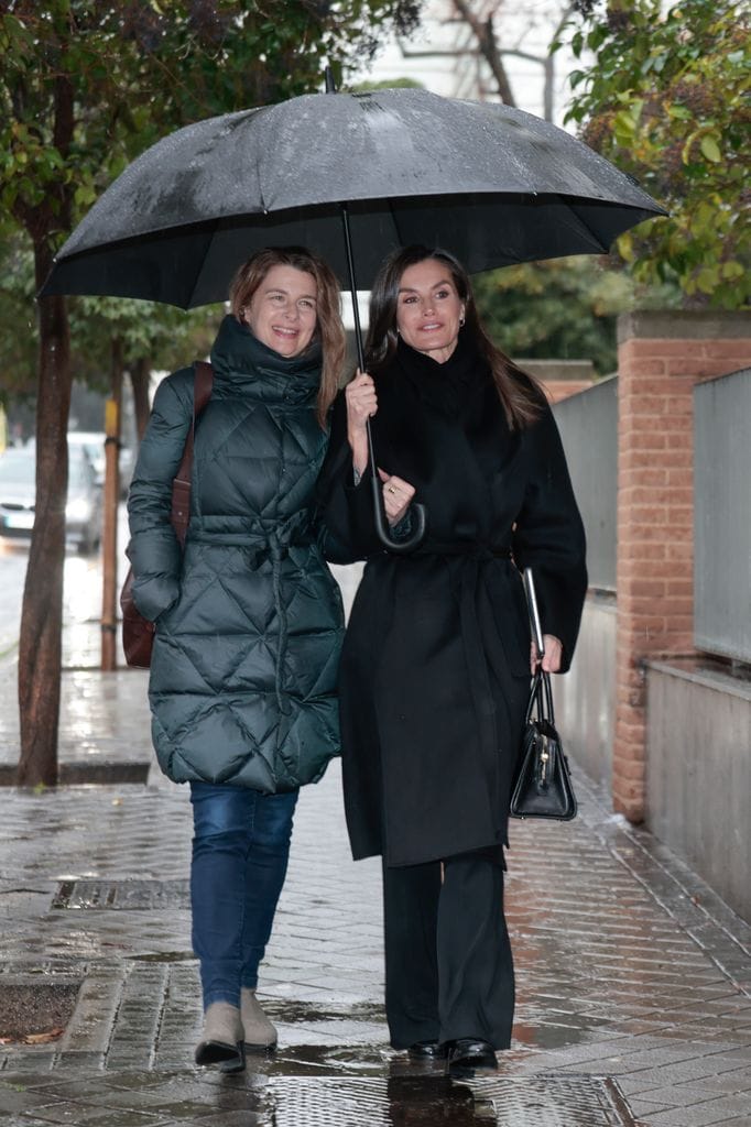 María Ocaña y la Reina Letizia