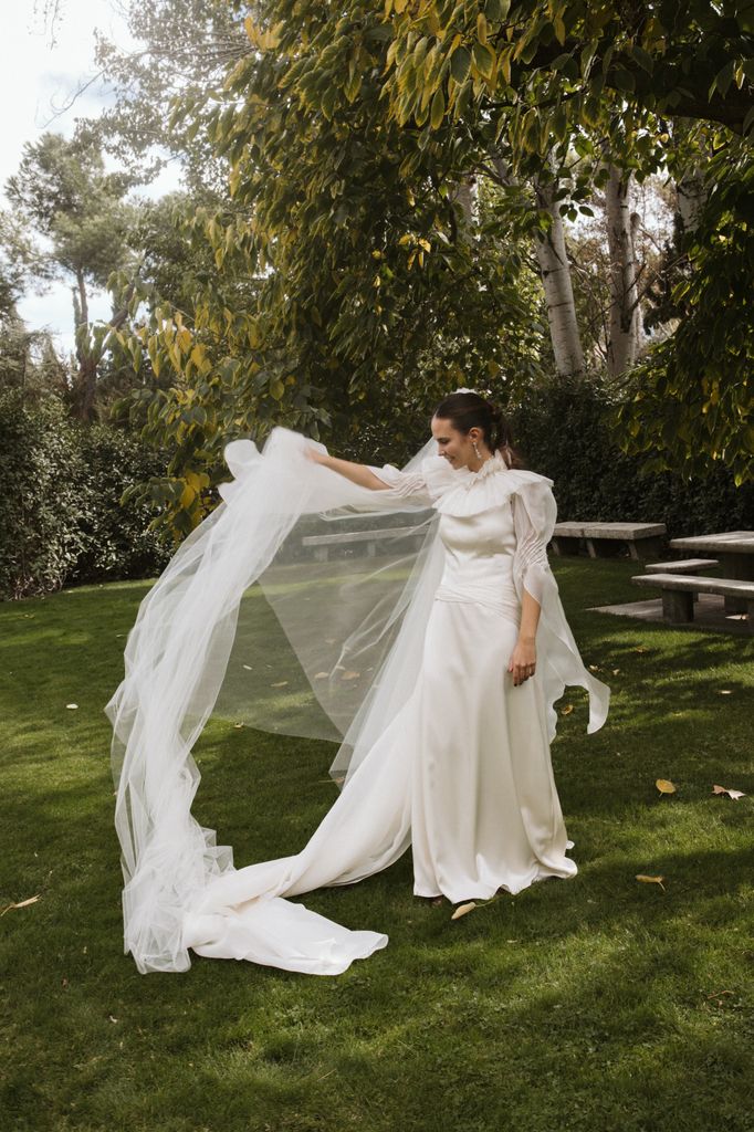 Novia viral con vestido de Sole Alonso