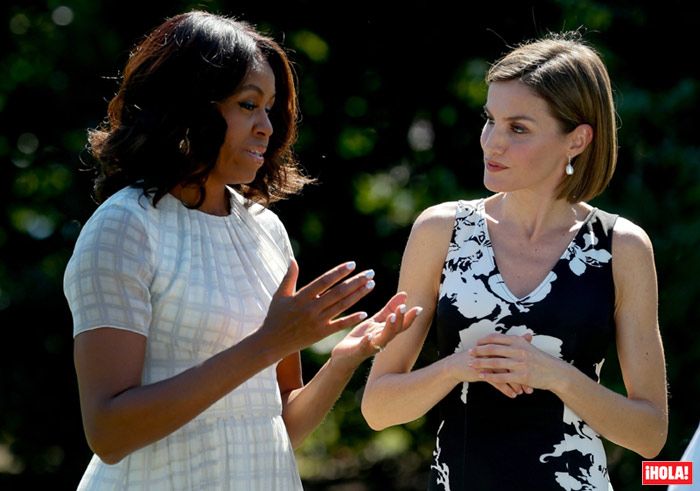 Doña Letizia y Michelle Obama volverán a encontrarse en Madrid el 30 de junio
