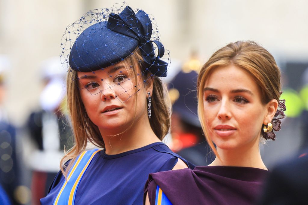 Las princesas Alexia y Ariane en el Día del Príncipe 2025