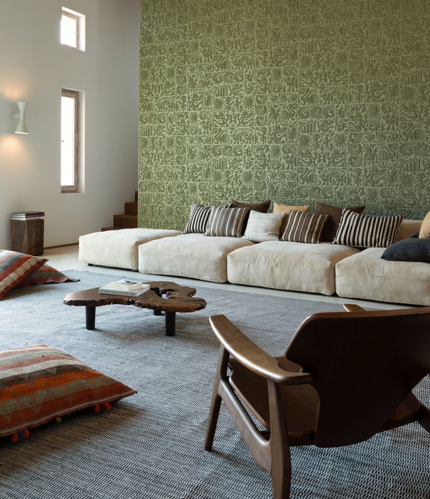 Salón que busca crear una gran experiencia táctil para los habitantes