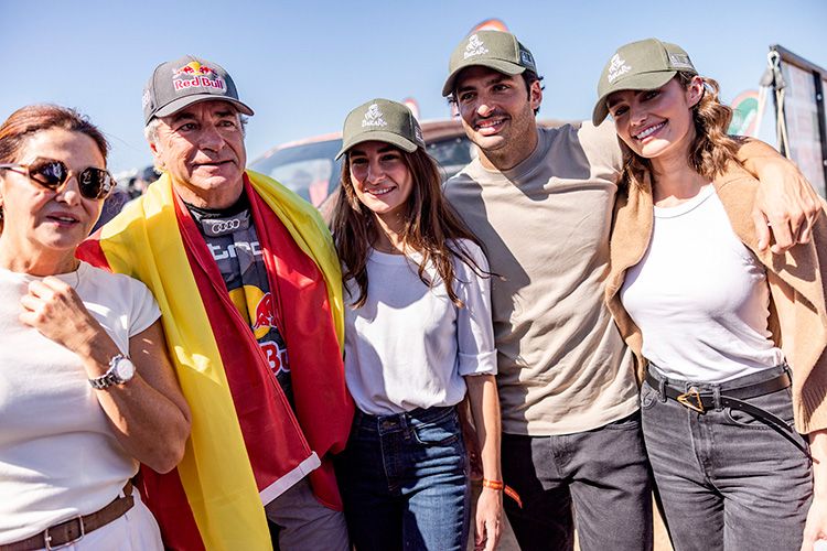 La familia de Carlos Sainz