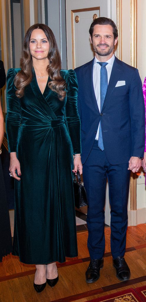 La princesa Sofía de Suecia y el príncipe Carlos Felipe asisten al la celebración por el centenario del Rotary Club de Estocolmo