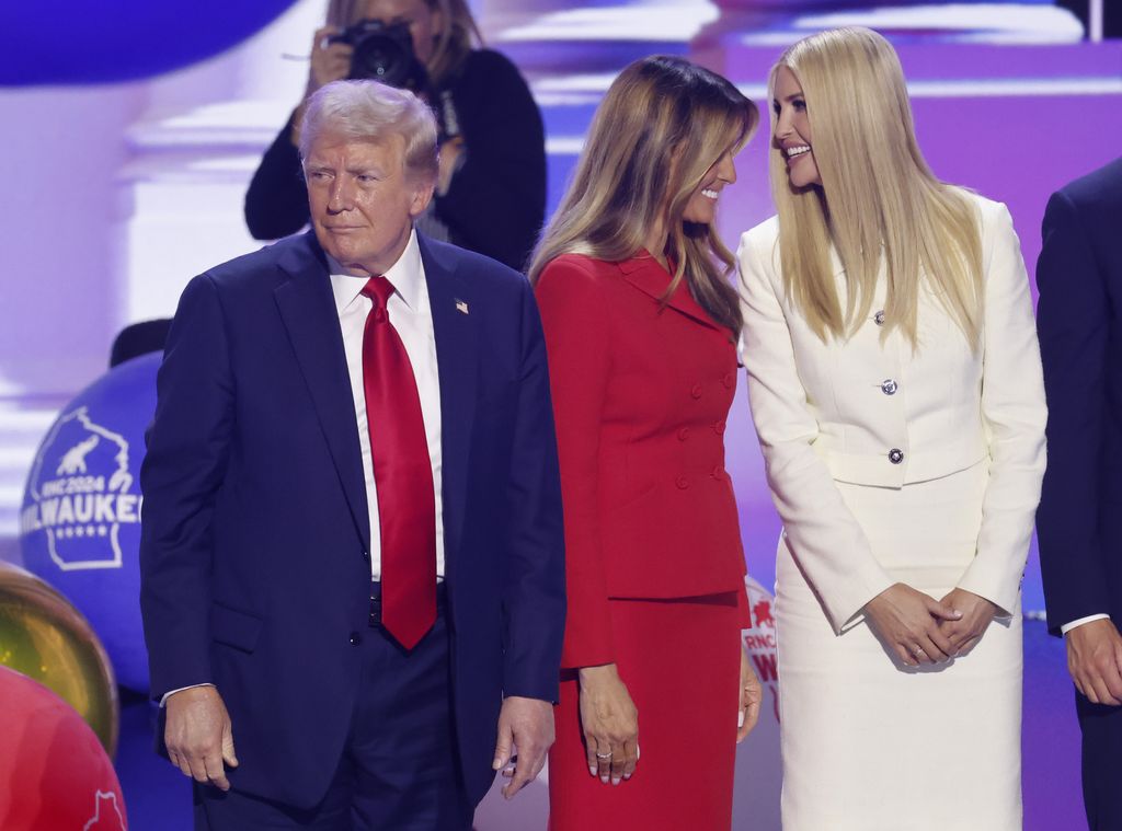 Donald Trump, Melania e Ivanka Trump