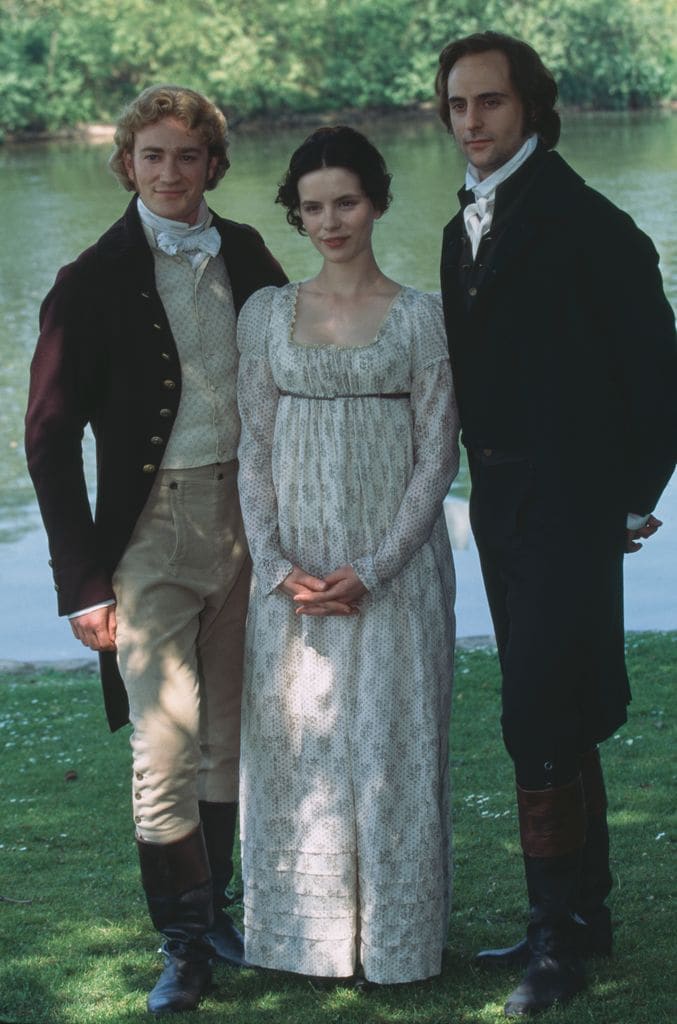 Raymond Coulthard, Kate Beckinsale y Mark Strong en 'Emma' (1996)