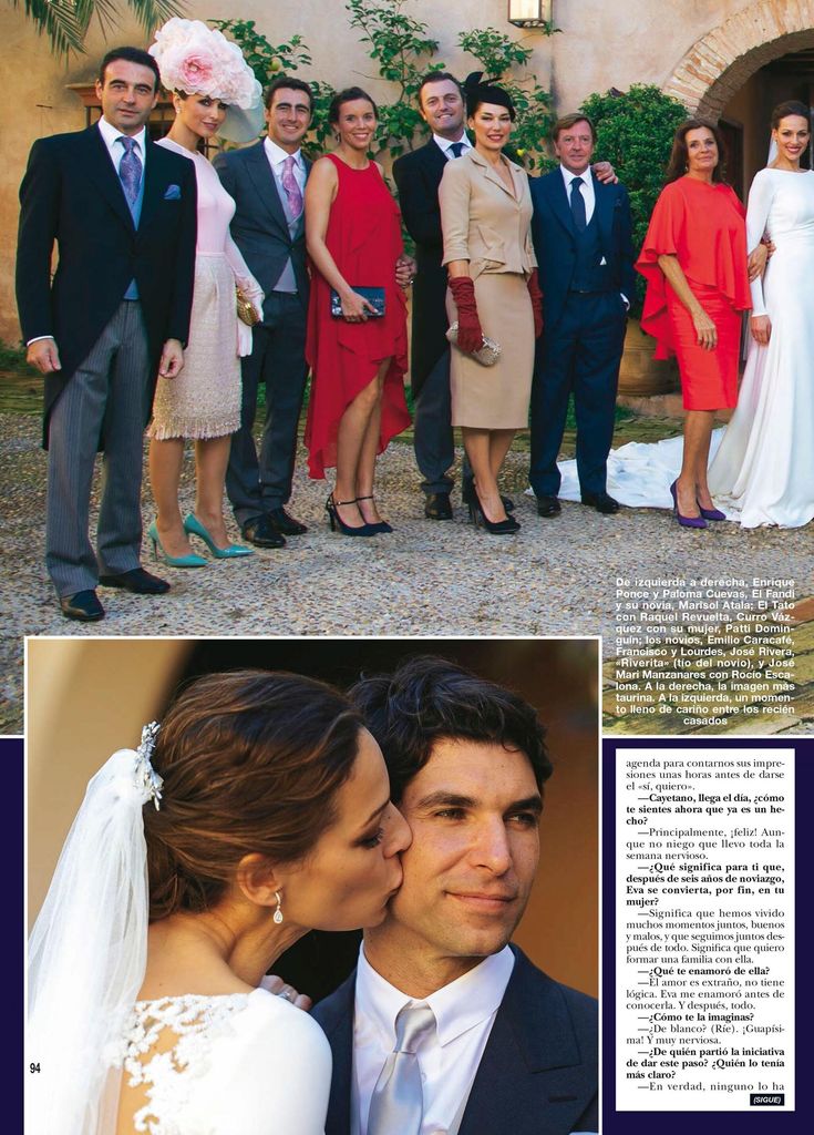 Boda Eva González y Cayetano Rivera HOLA PLUS