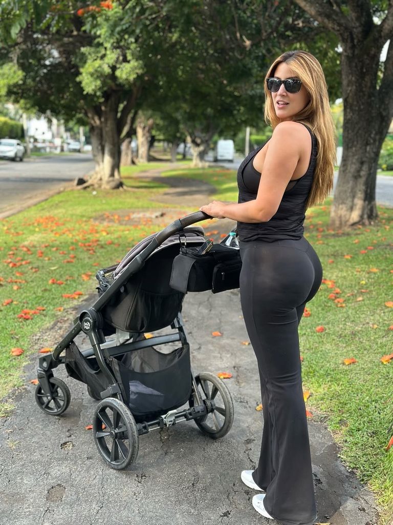 Sofía Rivera Torres aprovechó este fin de semana para presumir su figura postparto.