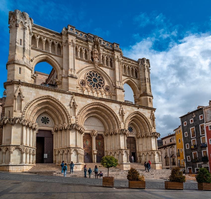 Fachada de la Catedral de Cuenca
