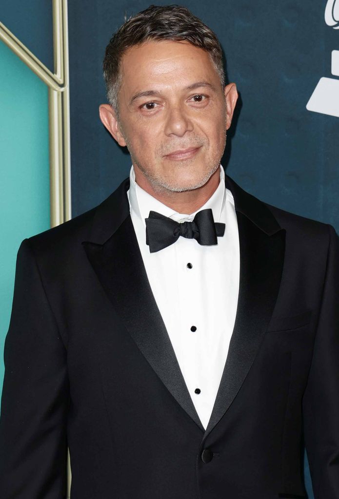 Alejandro Sanz en la gala de la Persona del Año de la Academia Latina de la Grabación, en 2024, en Miami.