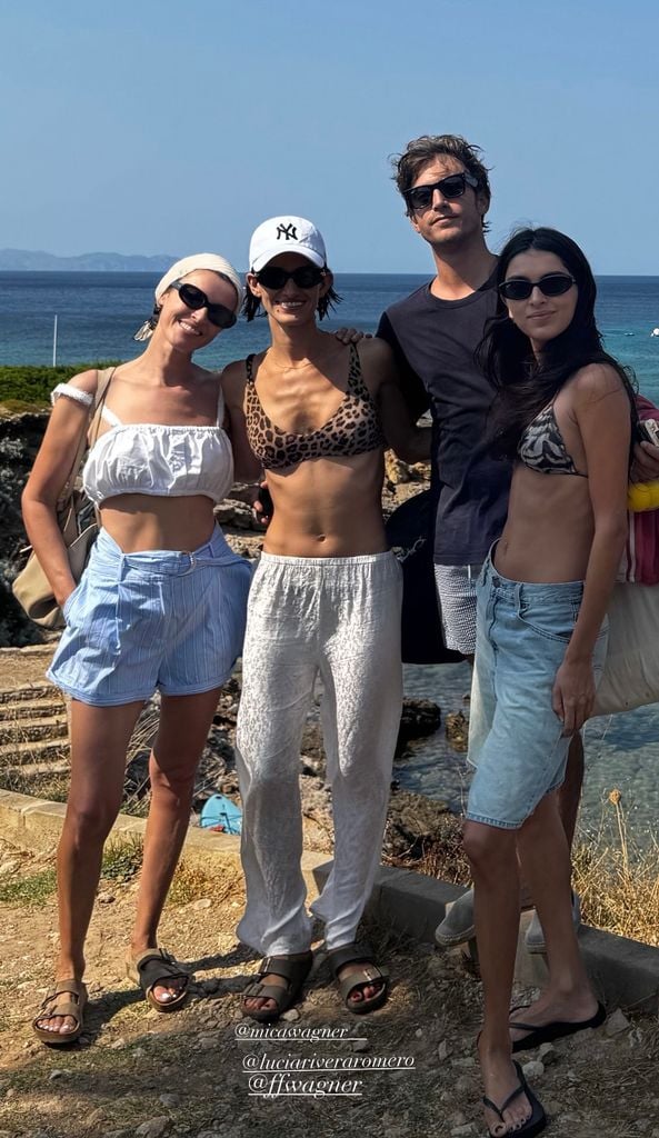 Blanca Romero y Lucía Rivera de vacaciones en Mallorca