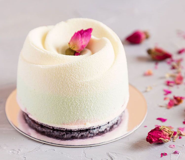 'Coulant' de chocolate blanco