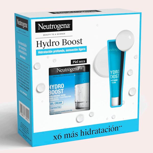 Neutrogena Rutina Hydro Boost, caja regalo con Crema Gel Hydro Boost