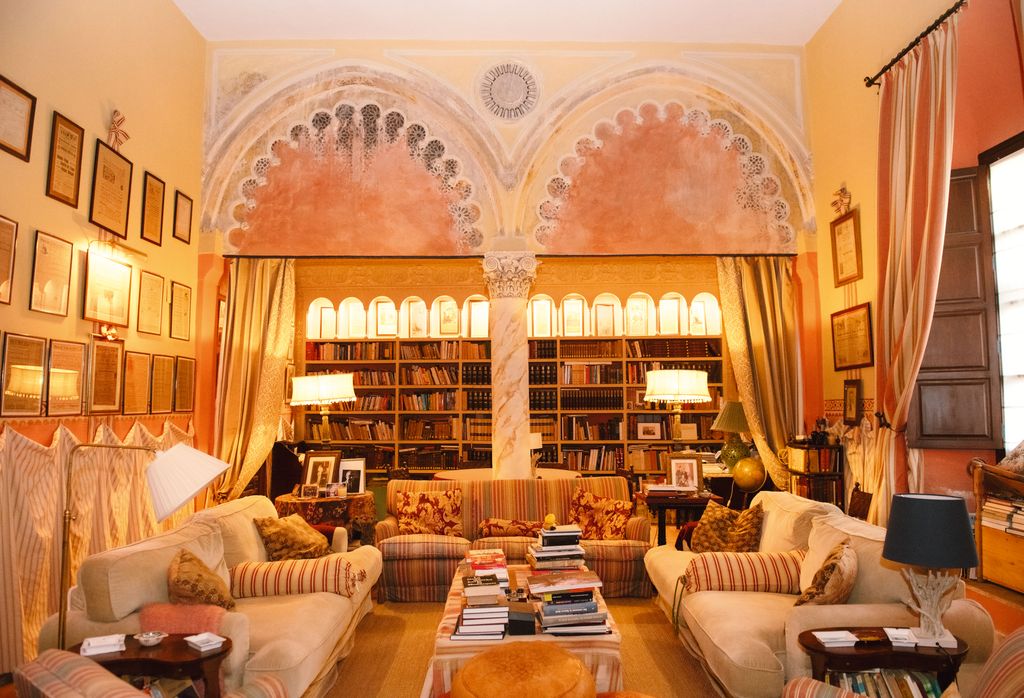 Interior del palacio de Cristina Ybarra