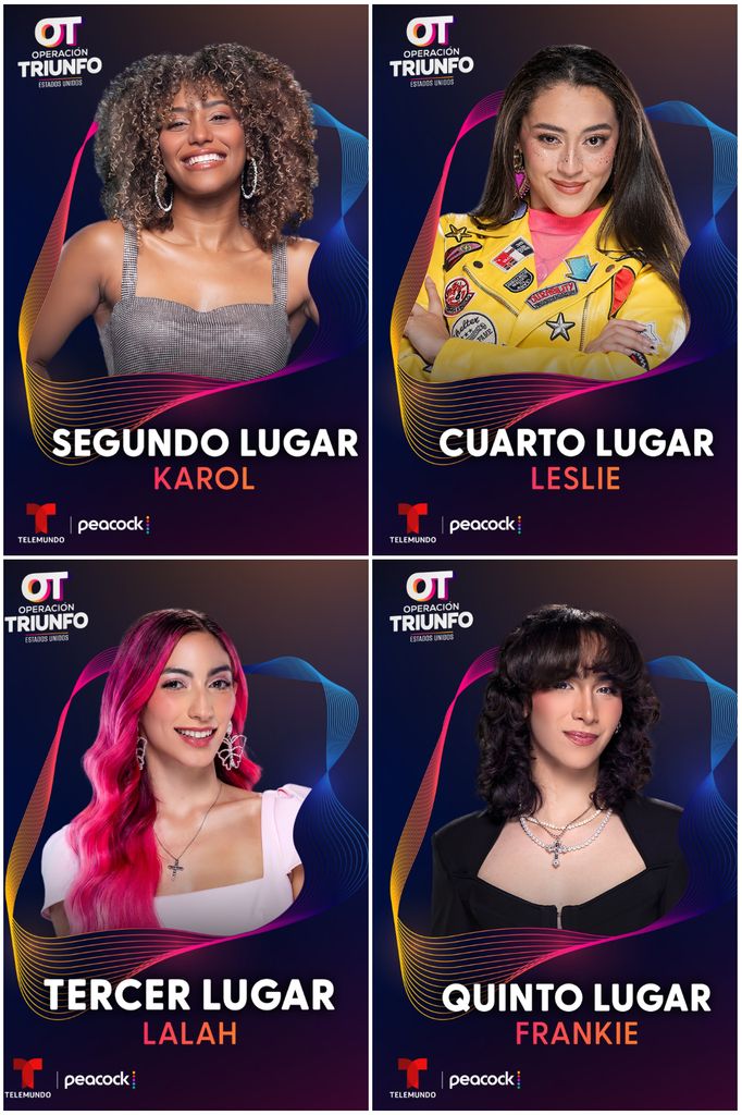 Las finalistas de 'Operación Triunfo Estados Unidos'.