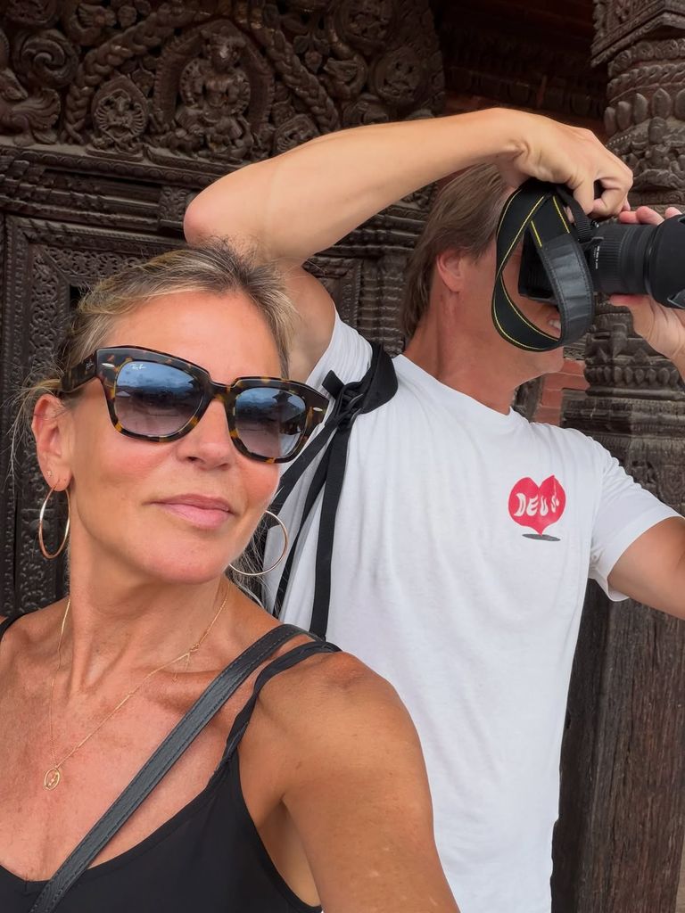 Patricia Cerezo y Kiko Gámez en su luna de miel en Nepal