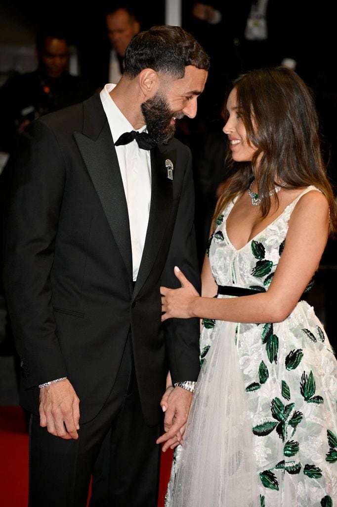 La complicidad de la pareja saltó a la vista.