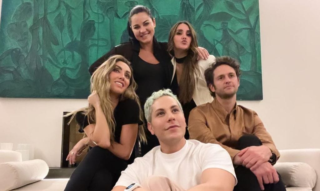 RBD: Anahí, Christian Chávez, Christopher Uckermann, Dulce María y Maite Perroni