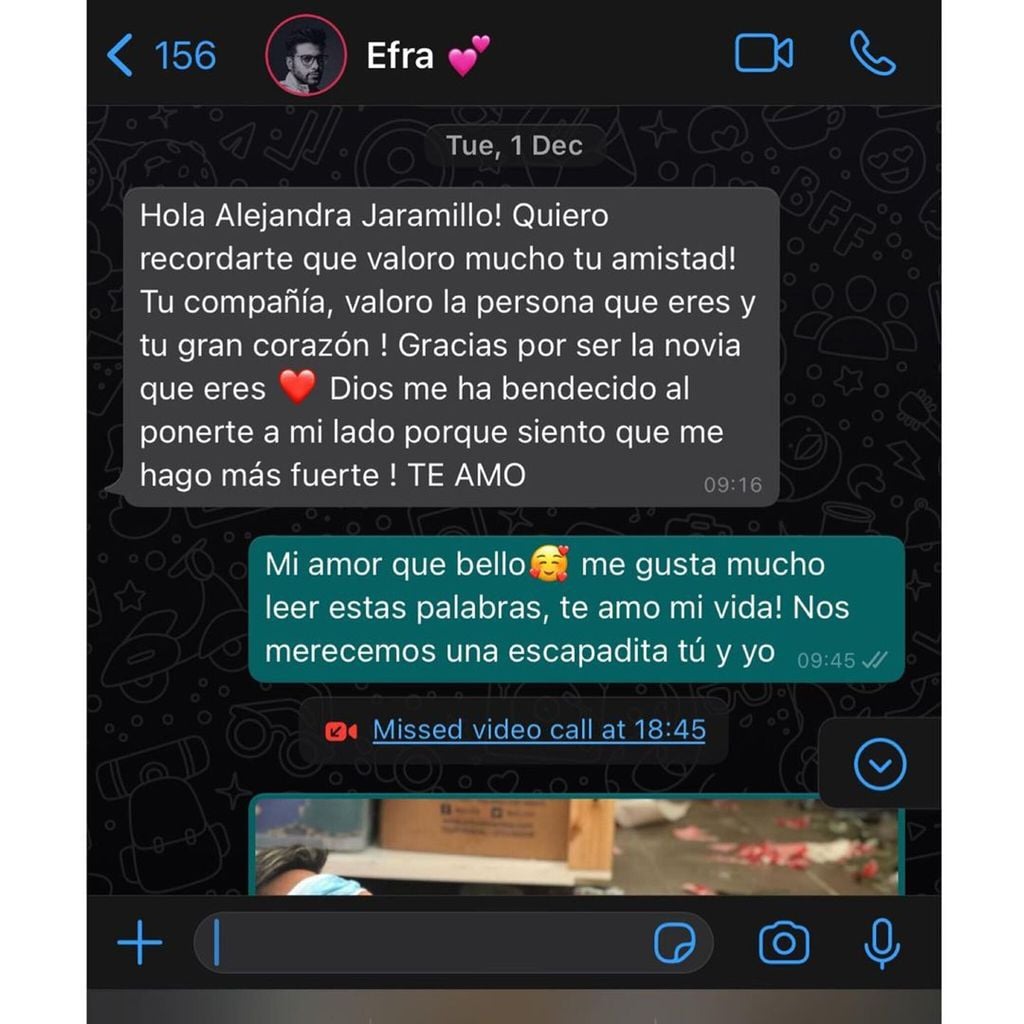 alejandra jaramillo y los mensajes de efra n ruales