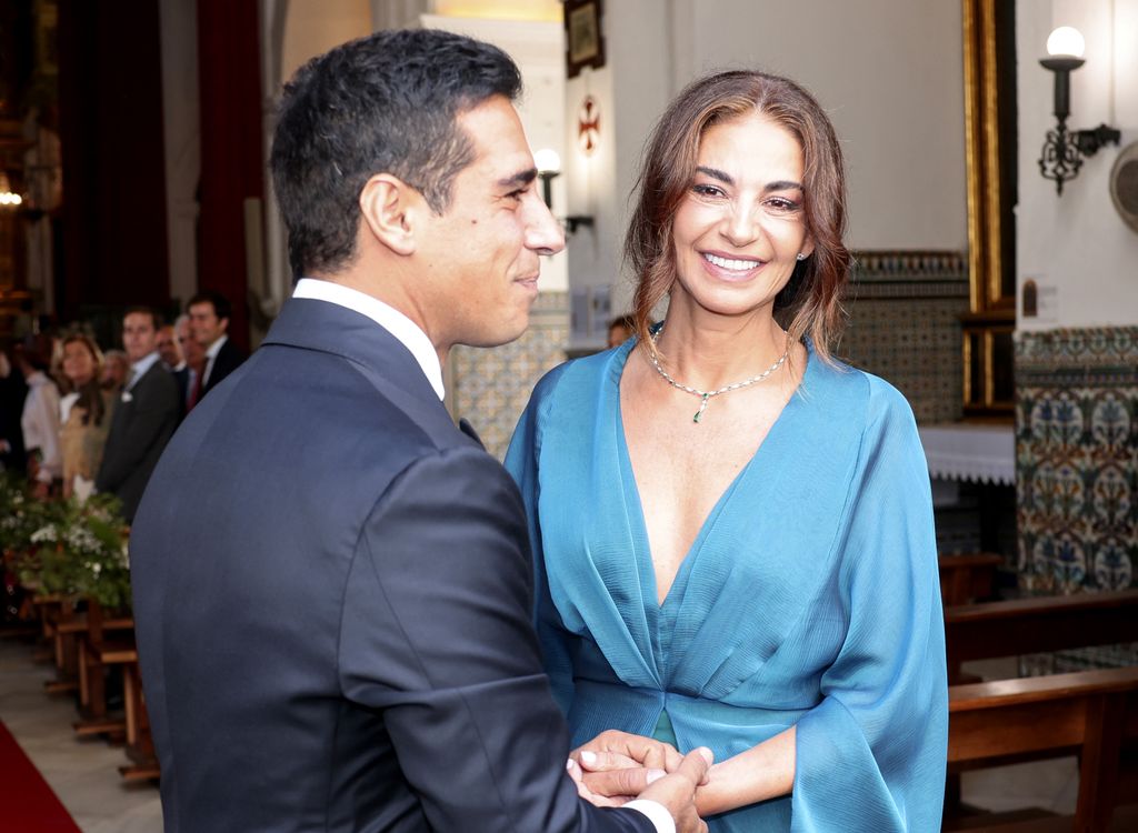 Mariló Montero y su hijo Alberto Herrera, en una imagen de archivo