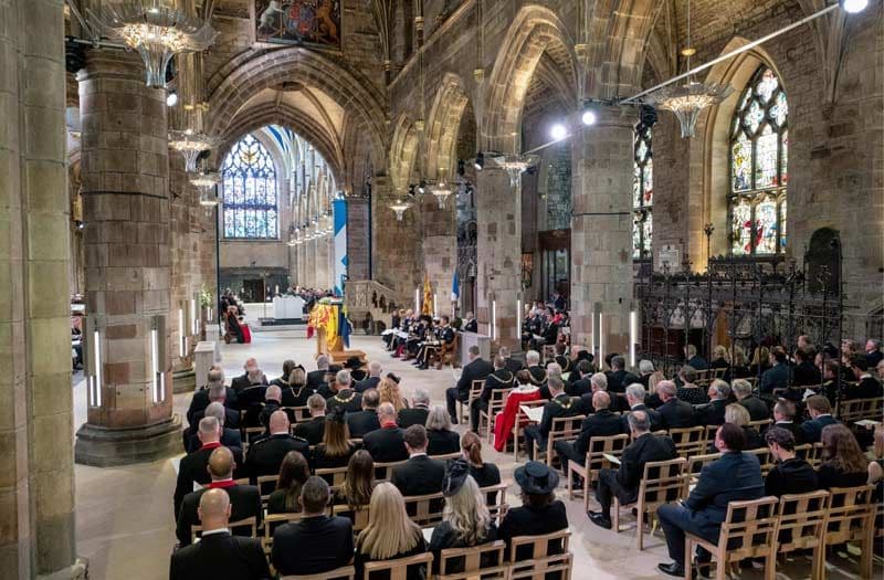 Interior de la catedral de St Giles