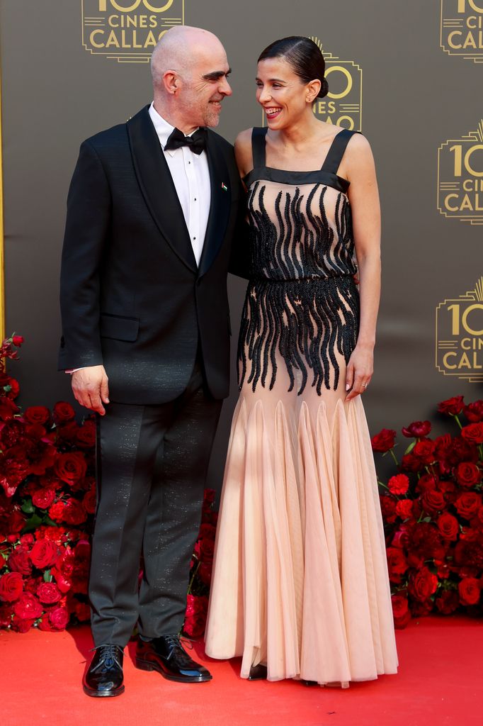 Luis Tosar y Luisa Mayol at photocall