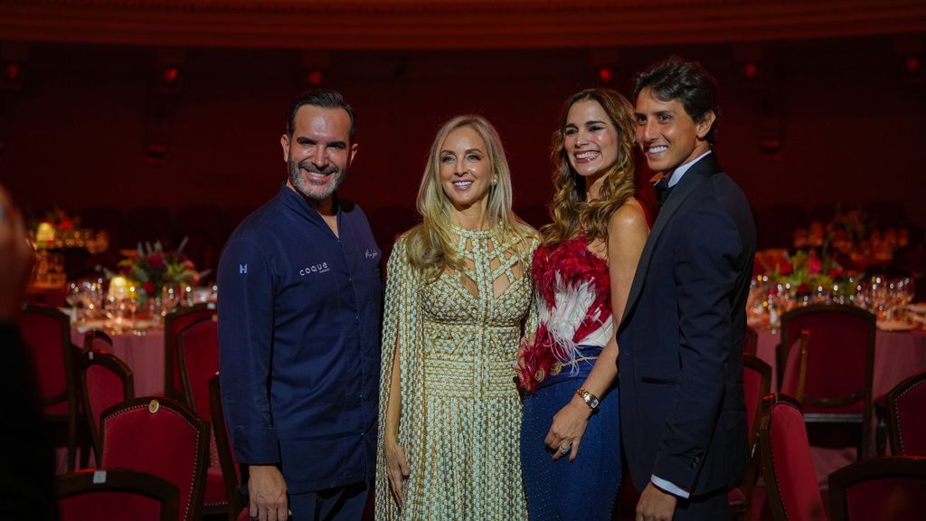 Mario Sandoval, Ani Álvarez Calderón, Ingrid Yrivarren y Andrés Roca Rey 