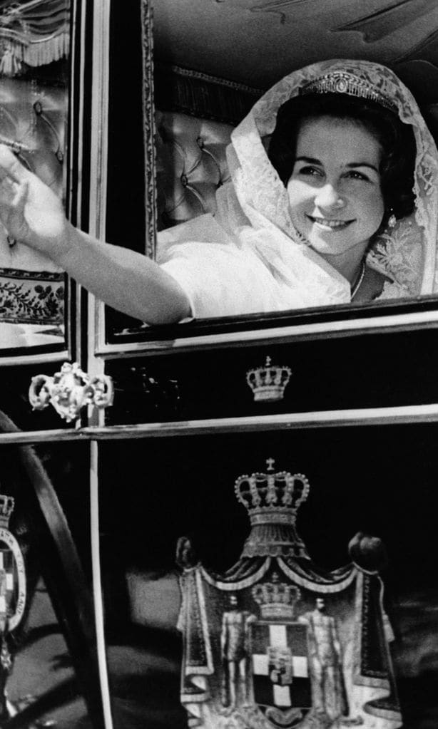 Rey Juan Carlos y reina Sofía