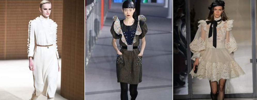 hermes louis vuitton zimmermann runway ruffles1