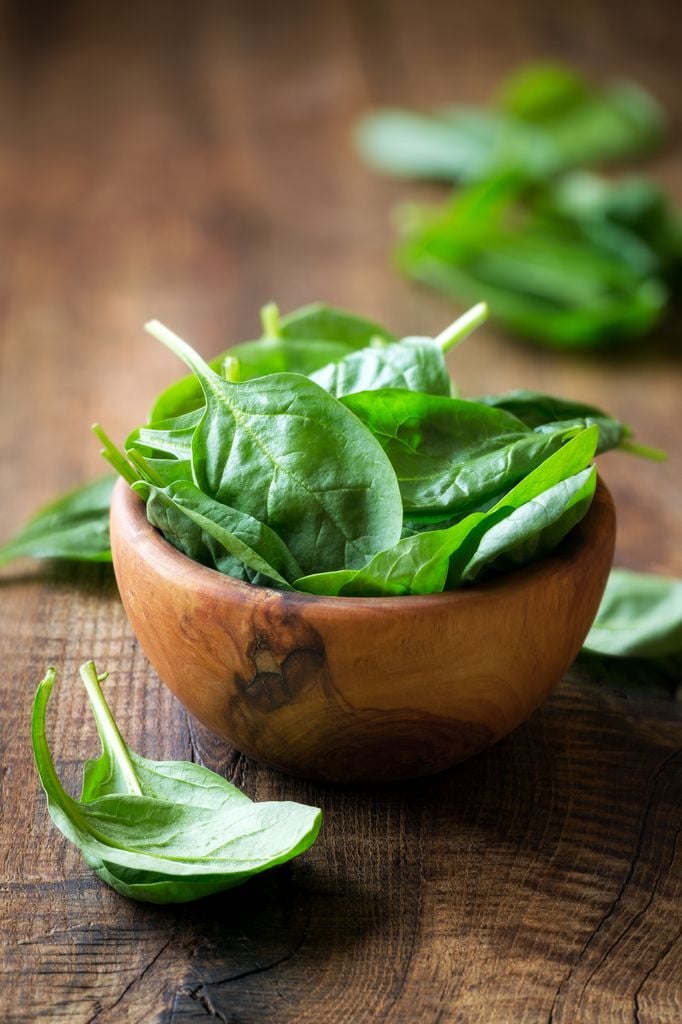 Espinacas, fuente de salud