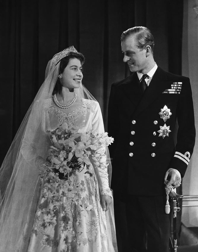 Reina Isabel II de Inglaterra y Felipe de Edimburgo