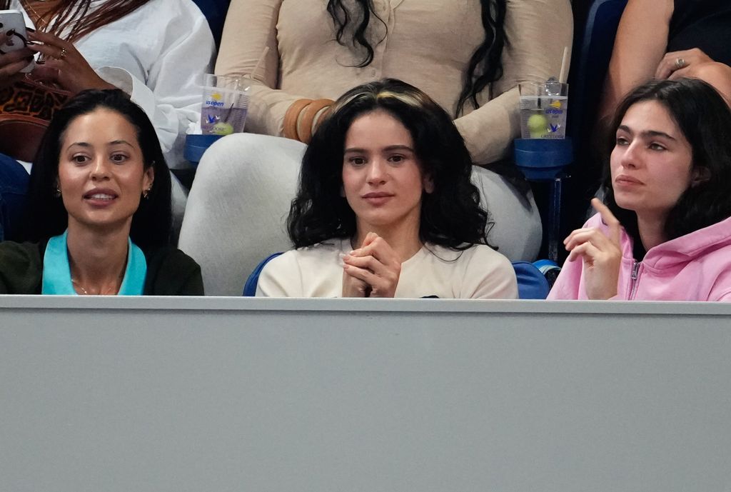 El partido fue testigo del tierno momento.