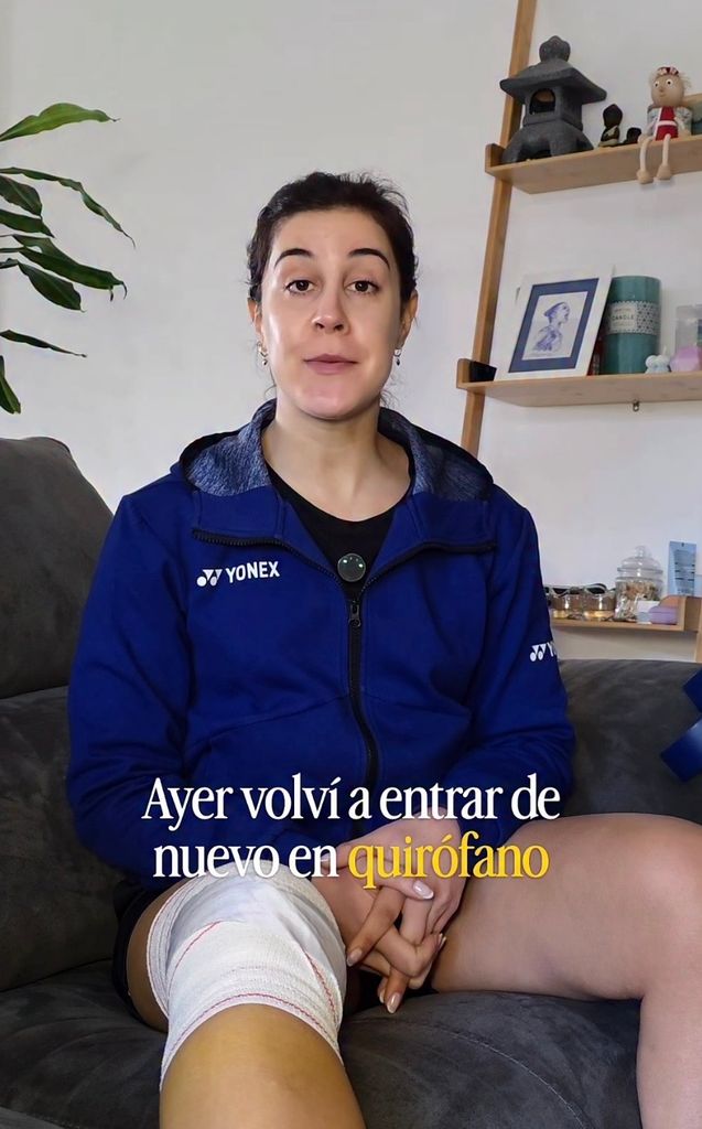 La atleta anunció que padecía dolorosas molestias desde que sufriese una lesión en los Juegos Olímpicos 2024