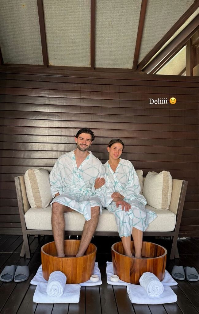 Andrea y Antonio, felices de ser marido y mujer