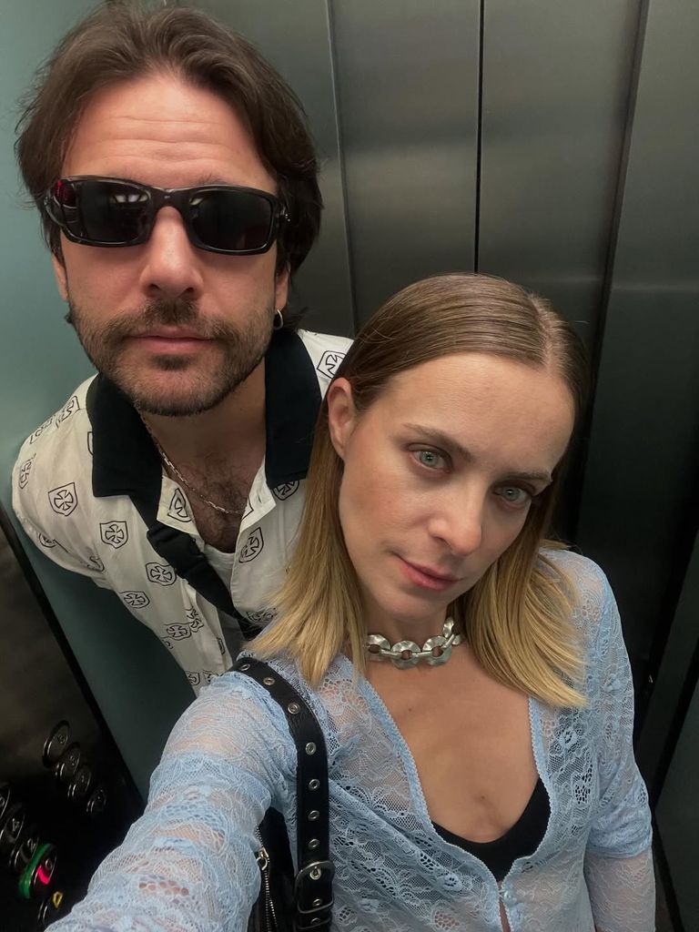 Alba Ribas con su pareja Jon Arias