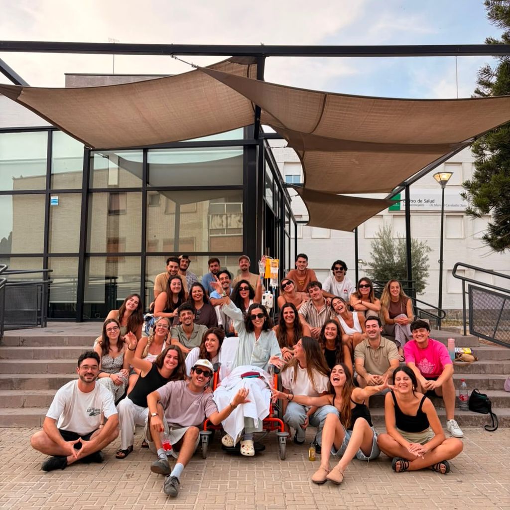 Rodeada del cariño de su familia y de sus amigos, Fina afrontó el tramo final de su enfermedad con una enorme paz