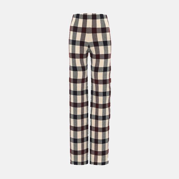 pantalones cuadros victoria beckham