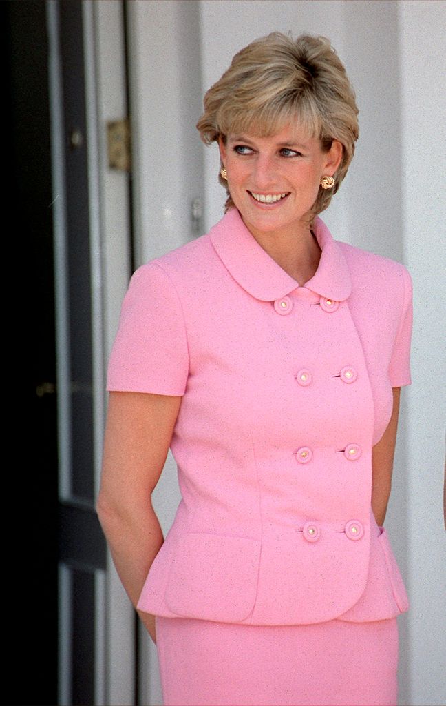 La princesa Diana de Gales en Argentina.