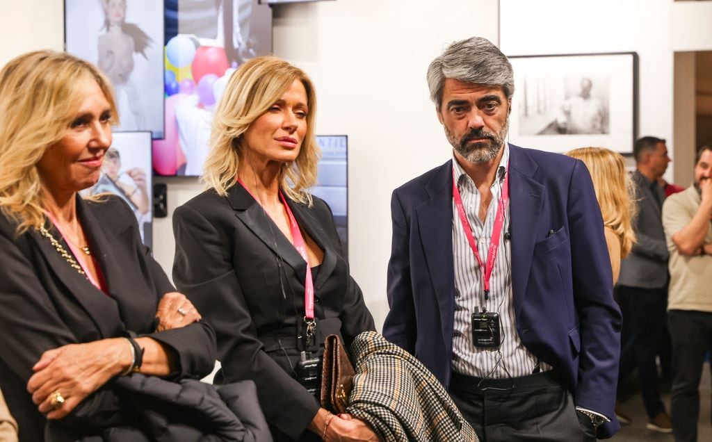 Susanna Griso y Luís Enríquez Nistal en ARCOmadrid