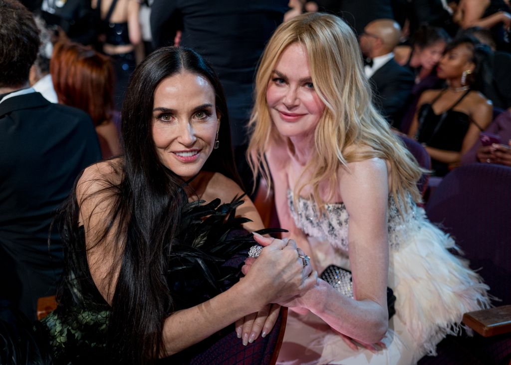 Demi Moore y Nicole Kidman demuestran que son grandes amigas
