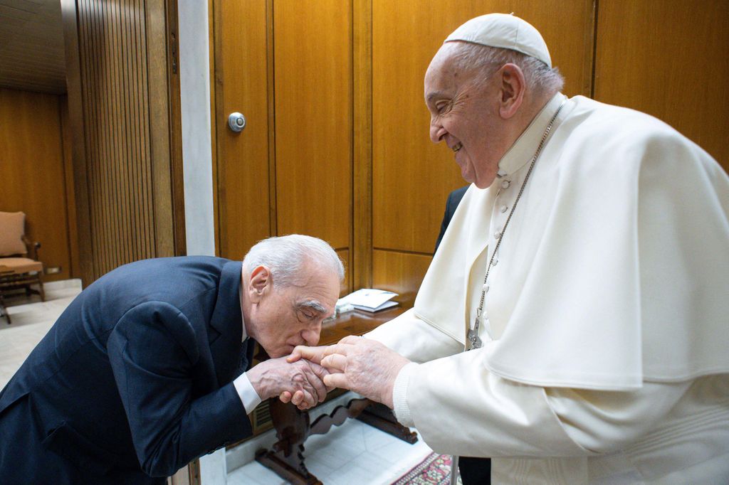 Martin Scorsese solía hacer visitas regulares al Vaticano para encontrarse con el Papa Francisco